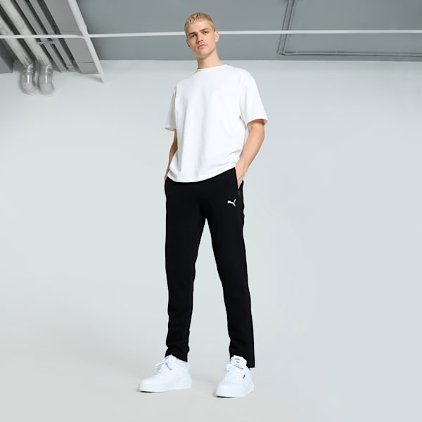 Ottoman Men's Slim Fit Sweat Pants, PUMA Black-cat, extralarge-IND