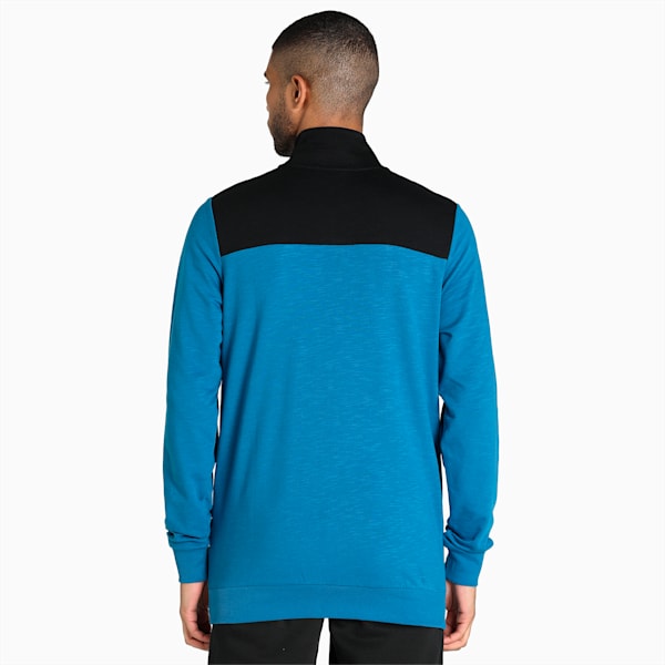 Slub Men's Jacket, Lake Blue, extralarge-IND