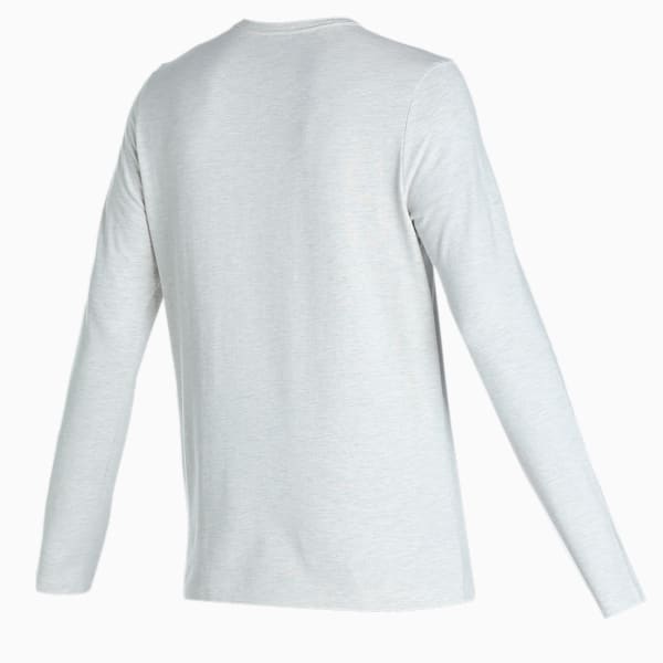 Henley Men's Slim Fit T-shirt, Puma White Heather, extralarge-IND