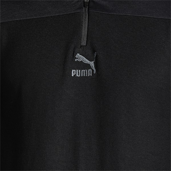 Overlay Men's Slim Fit Polo, Puma Black, extralarge-IND
