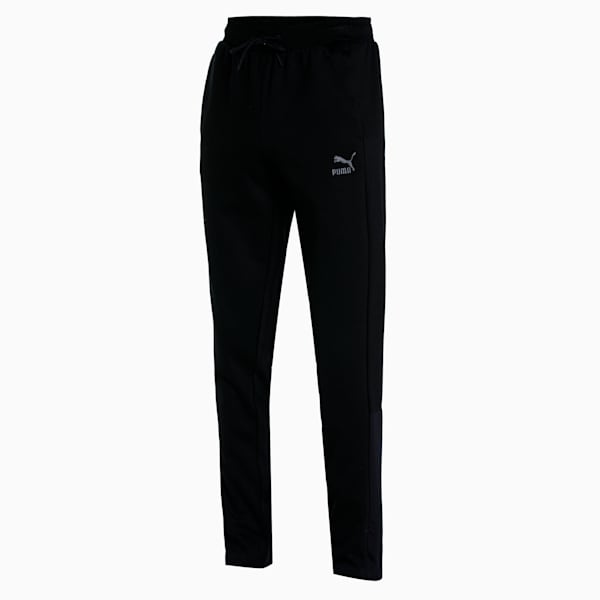 Puma slim fit track pants mens sale