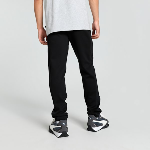 Overlay Men's Slim Fit Track Pants, PUMA Black-Cool Dark Gray, extralarge-IND