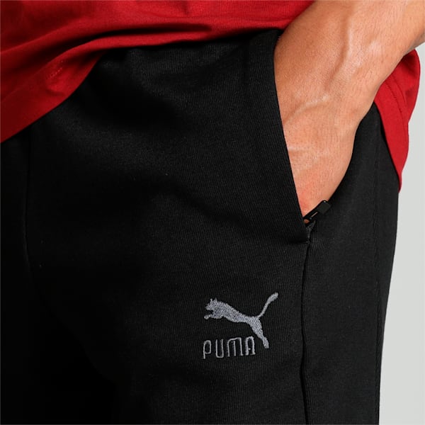 Overlay Men's Slim Fit Track Pants, PUMA Black-Castlerock, extralarge-IND