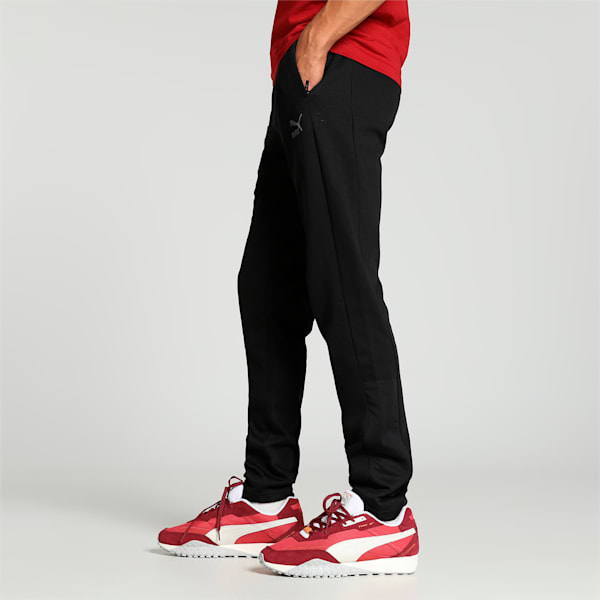 Overlay Men's Slim Fit Track Pants, PUMA Black-Castlerock, extralarge-IND