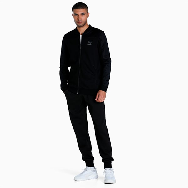 Overlay Men's Slim Fit Jacket, Puma Black, extralarge-IND