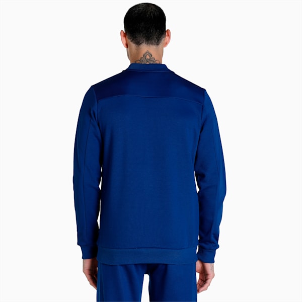 Overlay Men's Slim Fit Jacket, Blazing Blue, extralarge-IND