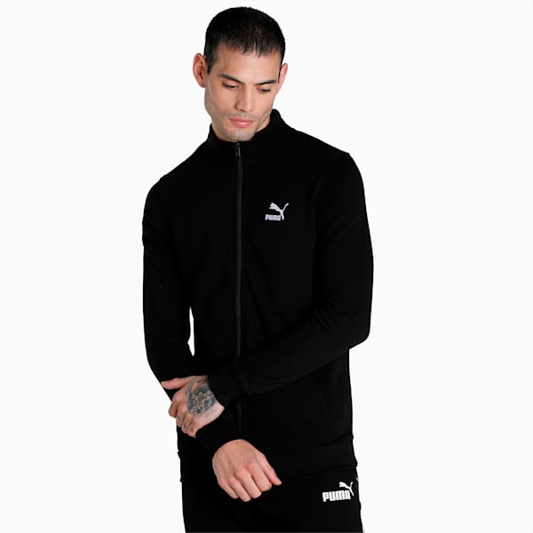 Summer Squeeze Men's Slim Fit Jacket, Puma Black, extralarge-IND