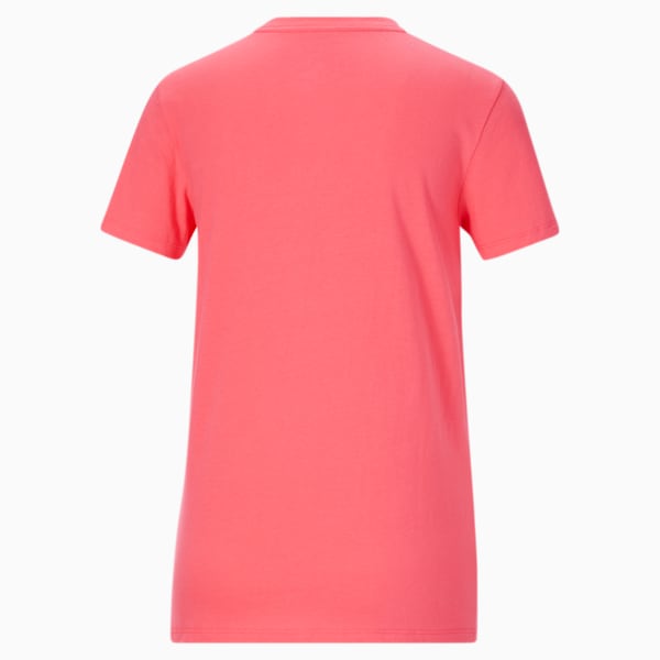 Crossout V-Neck Women's Graphic Tee, Salmon, extralarge