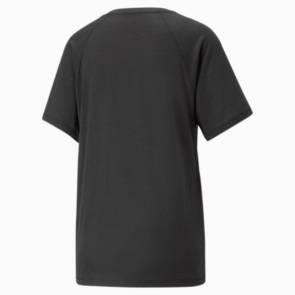 Evostripe Women's Relaxed Fit T-Shirt, PUMA Black, extralarge-AUS