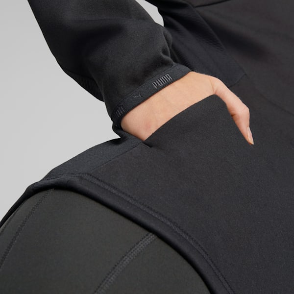 EVOSTRIPE Full-Zip Hoodie Women, PUMA Black