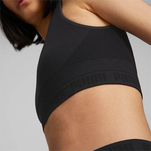 EVOKNIT Women's Crop Top, PUMA Black, extralarge-IND