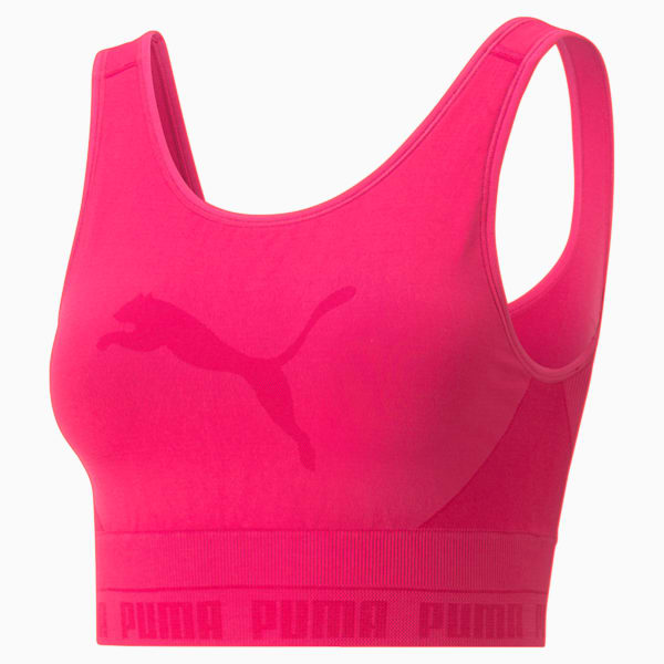 EVOKNIT Crop Top Women, Orchid Shadow