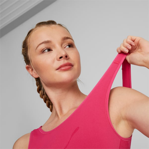 EVOKNIT Crop Top Women, Orchid Shadow