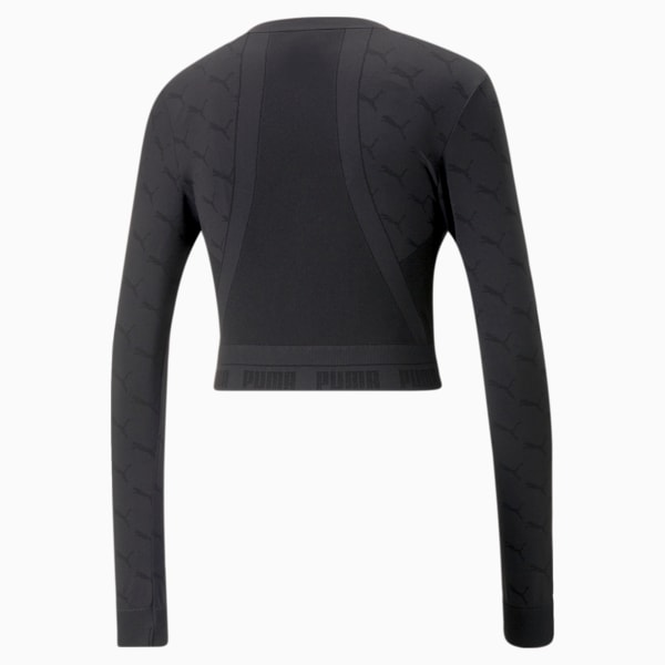 EVOKNIT Longsleeve Tee Women, PUMA Black