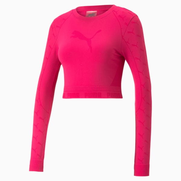 EVOKNIT Longsleeve Tee Women, Orchid Shadow, extralarge