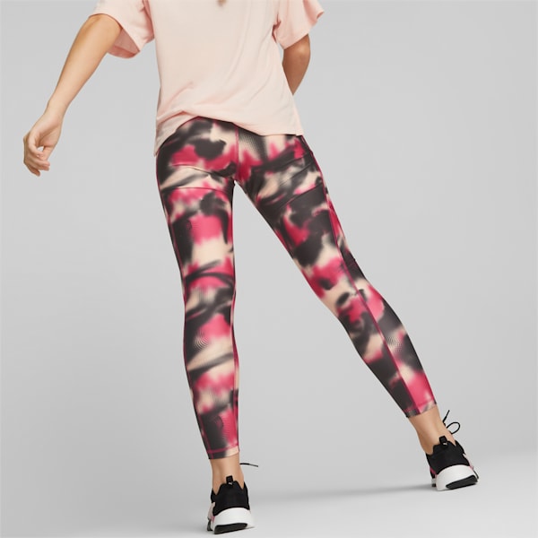Modern Sports All Over Print Women's 7/8 Tights, Orchid Shadow, extralarge-IND