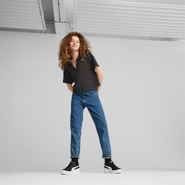 HER Women's Polo, PUMA Black