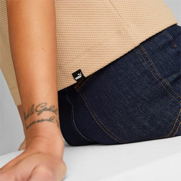 HER Polo Tee Women, Dusty Tan