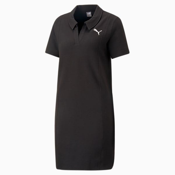 Vestido HER Polo para mujer, PUMA Black, extralarge