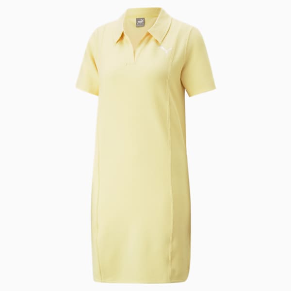 HER Women's Regular Fit Dress, Light Straw, extralarge-IND