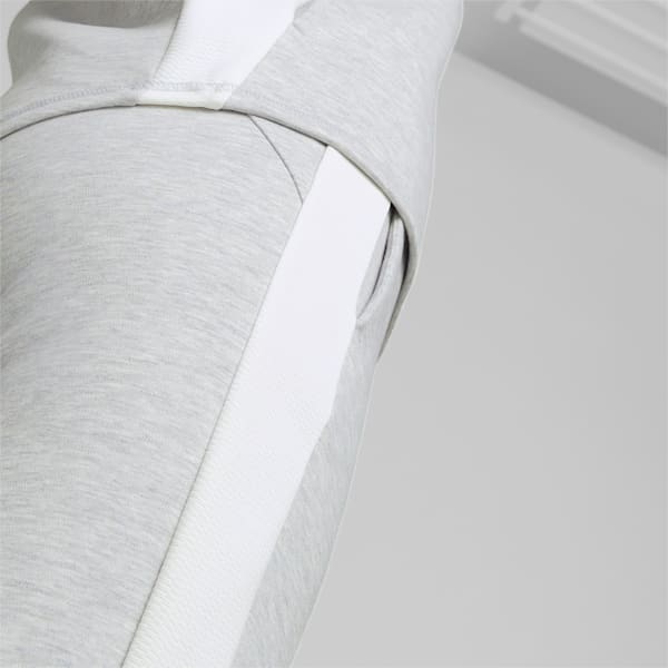 EVOSTRIPE High-Waist Pants Women, Light Gray Heather
