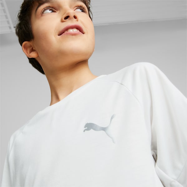 Evostripe Tee Youth, PUMA White