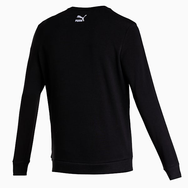 Summer Squeeze Men's Regular Fit Sweatshirt, Puma Black, extralarge-IND
