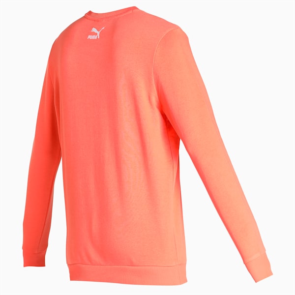 Summer Squeeze Men's Regular Fit Sweatshirt, Salmon, extralarge-IND