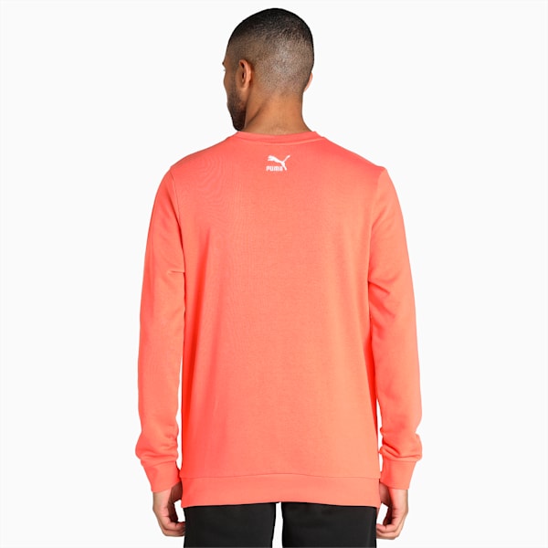 Summer Squeeze Men's Regular Fit Sweatshirt, Salmon, extralarge-IND