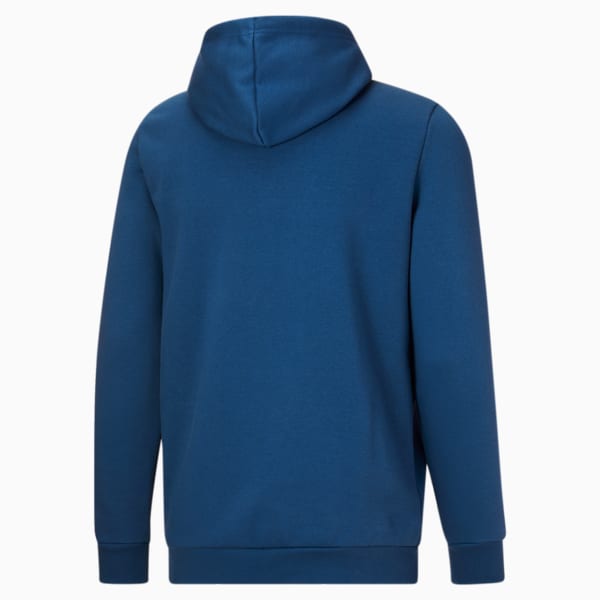 Essentials Big Logo Men's Hoodie BT, Lake Blue, extralarge