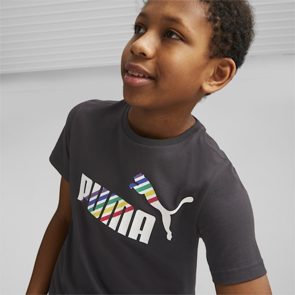 LOVE IS LOVE Youth Regular Fit T-Shirt, PUMA Black, extralarge-IND