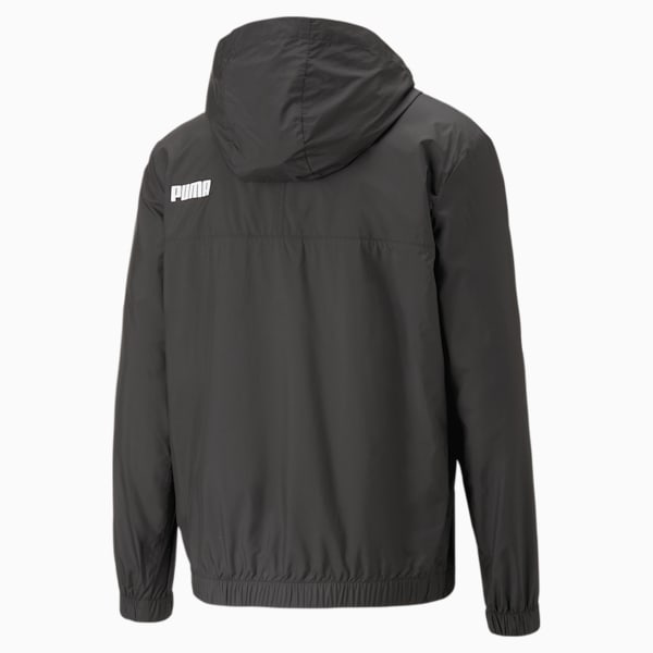 PUMA Graphic Unisex Regular Fit Jacket, PUMA Black, extralarge-IND