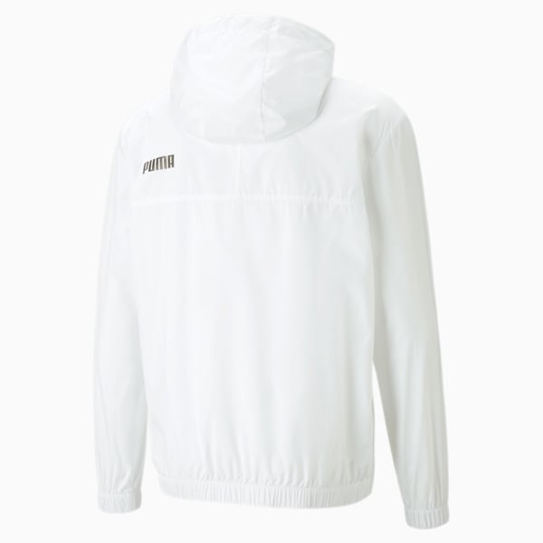 PUMA Graphic Unisex Regular Fit Jacket, PUMA White, extralarge-IND