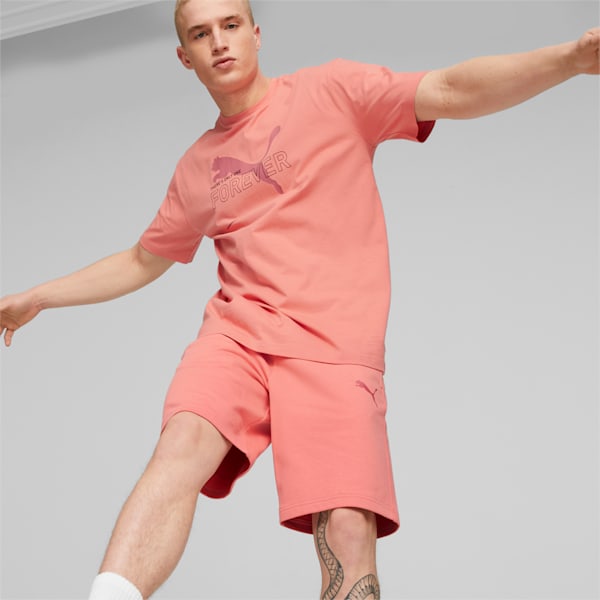 Essential BETTER Graphic Men's Relaxed Fit T-Shirt, Hibiscus Flower, extralarge-IND