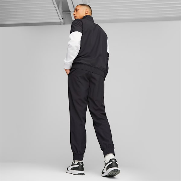 PUMA Power Woven Men's Regular Fit Tracksuit, PUMA Black, extralarge-IND