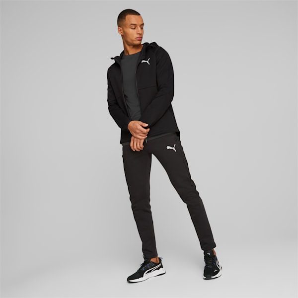 EVOSTRIPE Full-Zip Hoodie Men, PUMA Black