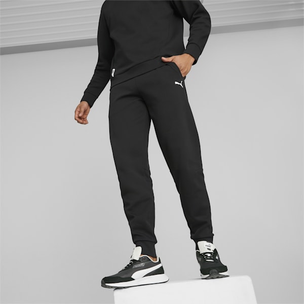 Rad/Cal Men's Regular Fit Trackpants, PUMA Black, extralarge-AUS