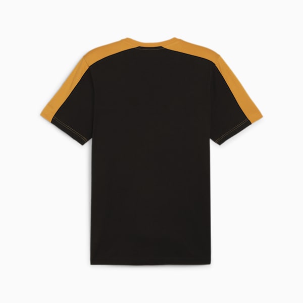 BLOCK x TAPE Men's Regular Fit T-Shirt, Ginger Tea, extralarge-IND