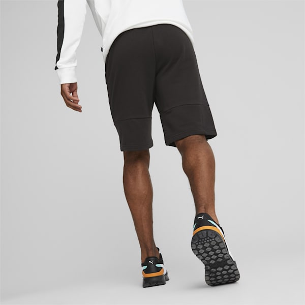 Essential BLOCK x TAPE Men's Regular Fit Shorts, PUMA Black, extralarge-AUS