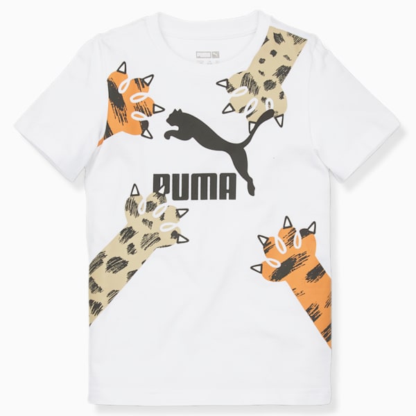 PUMA MATES Classics Tee Kids, PUMA White