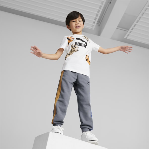 CLASSICS PUMA MATES Kids' Regular Fit T-Shirt, PUMA White, extralarge-AUS