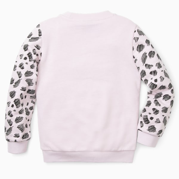 PUMA Mates Kids' Regular Fit Sweatshirt, Pearl Pink, extralarge-IND