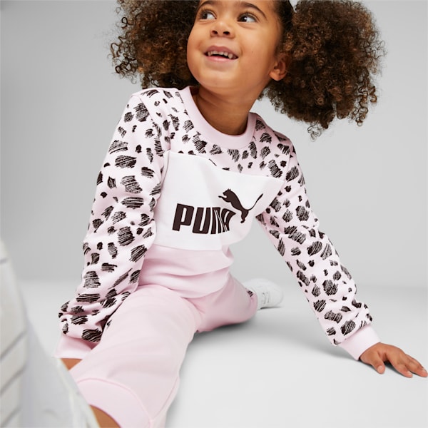 Essentials+ PUMA Mates Crew Neck Kids, Pearl Pink