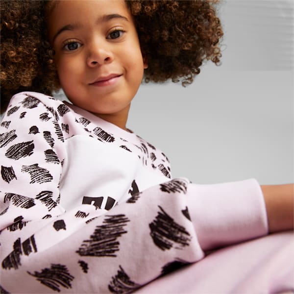 Essentials+ Mates Kids' Regular Fit Sweatshirt, Pearl Pink, extralarge-IND