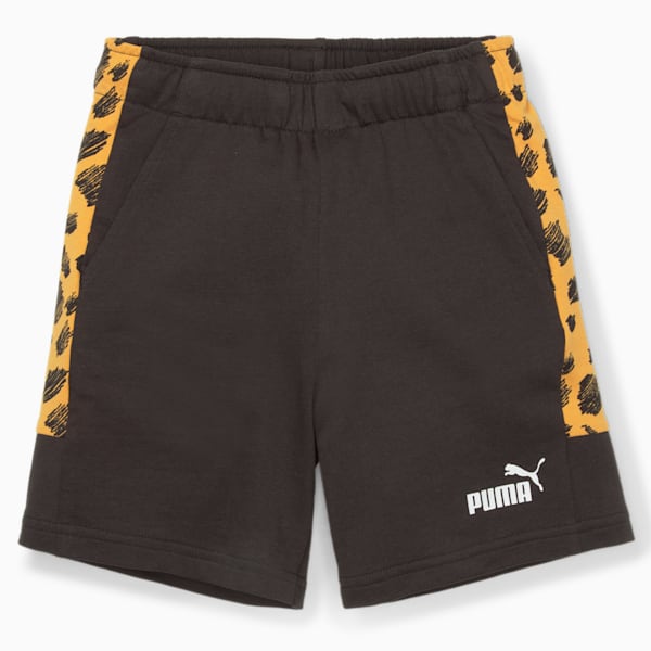 Essentials+ Mates Kids' Regular Fit Shorts, PUMA Black, extralarge-IND