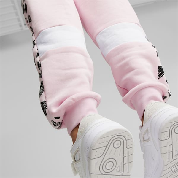 Essentials+ Mates Kids' Regular Fit Sweatpants, Pearl Pink, extralarge-IND