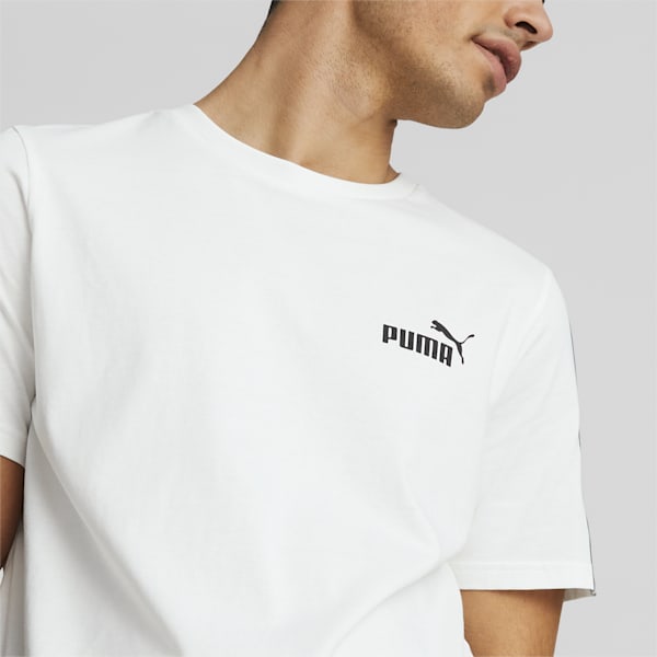 Essential TAPE CAMO Men's Regular Fit T-Shirt, PUMA White, extralarge-IND