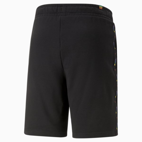 Shorts Essentials Love is Love Tape para hombre, PUMA Black, extralarge