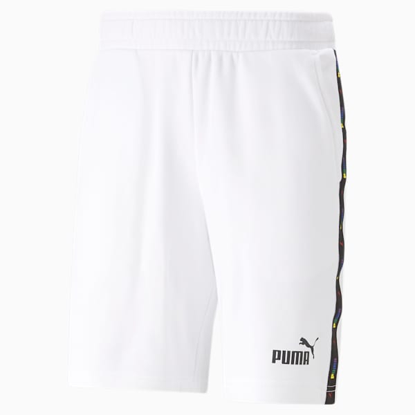 Short Essentials Love Is Love Tape Homme, PUMA White, extralarge