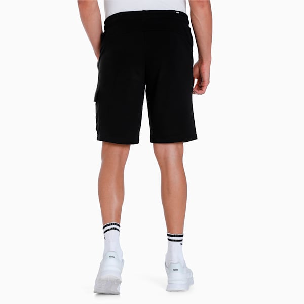 Essential Cargo Men's Regular Fit Shorts, PUMA Black, extralarge-IND